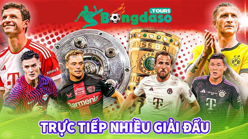 Trực tiếp nhiều giải đấu khác ngoài bóng đá